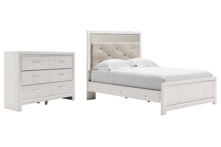 ASHLEY FURNITURE PKG009454 Full Panel Bed With Dresser
