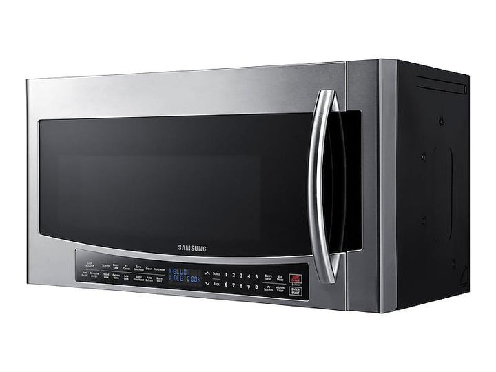 SAMSUNG MC17J8000CS 1.7 cu. ft. Over-the-Range Convection Microwave in Fingerprint Resistant Stainless Steel