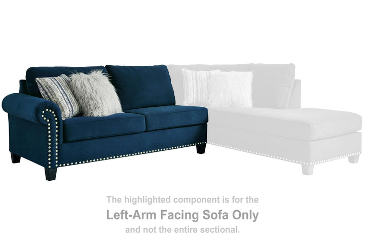 ASHLEY FURNITURE 1860366 Trendle Left-arm Facing Sofa