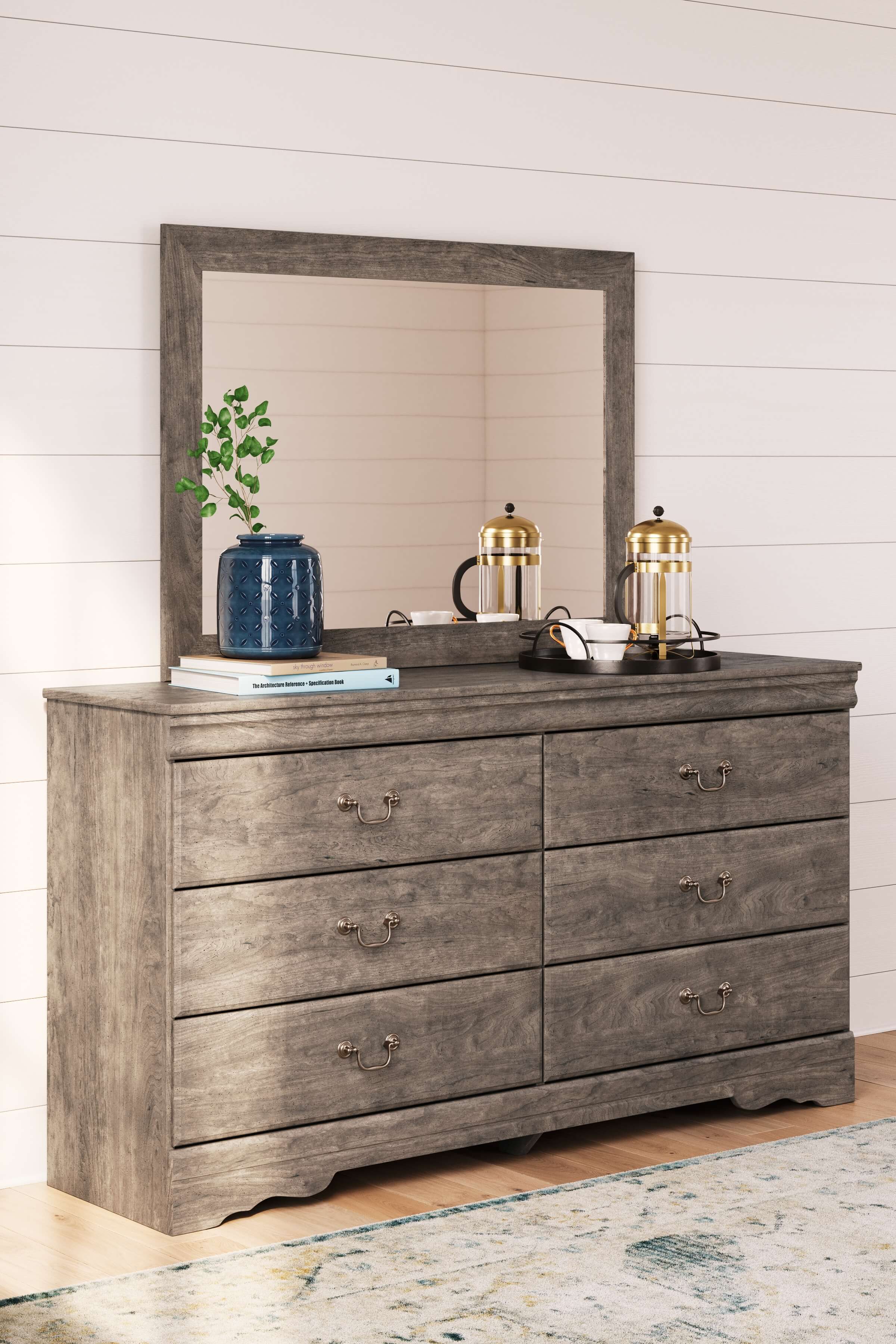 ASHLEY FURNITURE B1126B1 Bayzor Dresser and Mirror