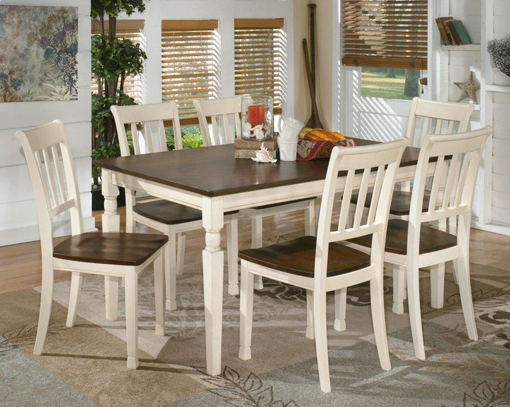 ASHLEY FURNITURE PKG002052 Dining Table and 6 Chairs