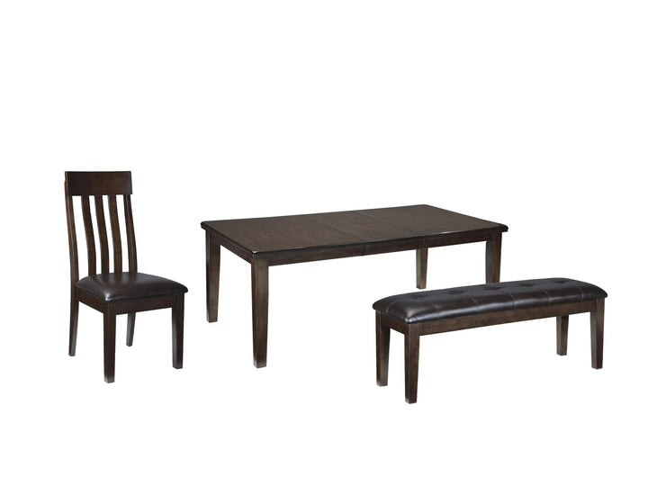 ASHLEY FURNITURE PKG002073 Dining Table and 4 Chairs and Bench