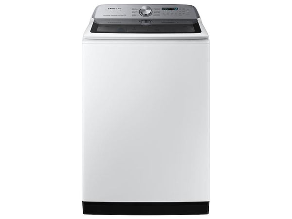 SAMSUNG WA52A5500AW 5.2 cu. ft. Large Capacity Smart Top Load Washer with Super Speed Wash in White