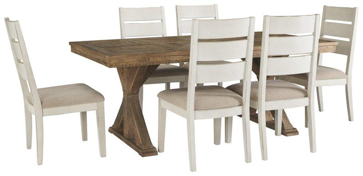 ASHLEY FURNITURE PKG000625 Dining Table and 6 Chairs