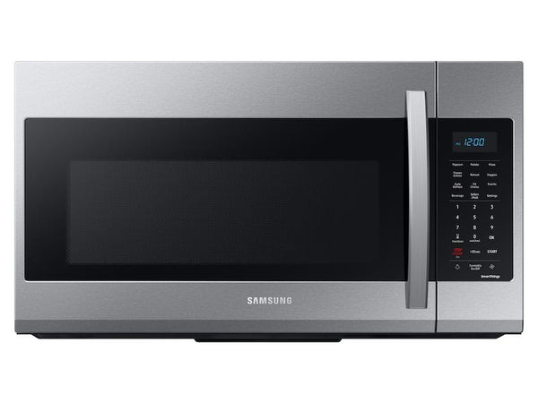 SAMSUNG ME19A7041WS 1.9 cu. ft. Smart Over-the-Range Microwave with Wi-Fi and Sensor Cook in Stainless Steel