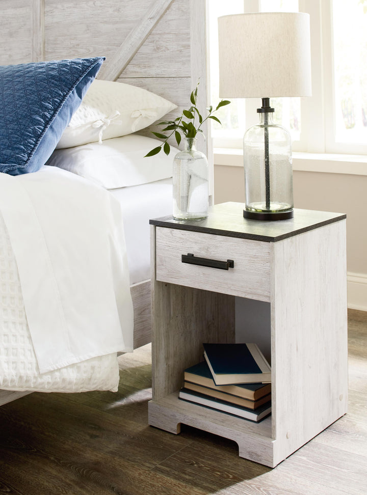 ASHLEY FURNITURE PKG009322 Queen Panel Headboard With Dresser, Chest and Nightstand