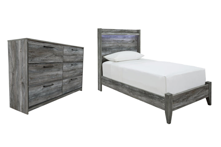 ASHLEY FURNITURE PKG007575 Twin Panel Bed With Dresser