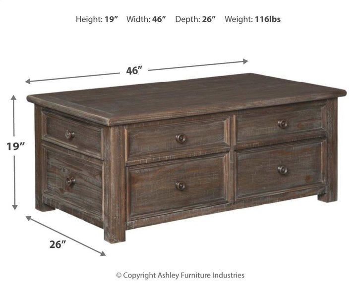 ASHLEY FURNITURE PKG007253 Coffee Table With 2 End Tables