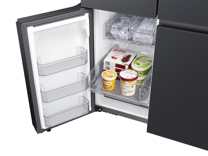 SAMSUNG RF29A9675MT Bespoke 4-Door Flex TM Refrigerator 29 cu. ft. in Matte Black Steel