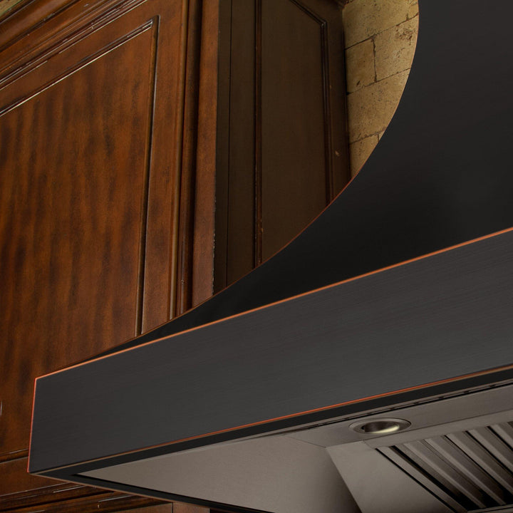 ZLINE KITCHEN AND BATH 8632B30 ZLINE Designer Series Oil-Rubbed Bronze Wall Range Hood Size: 30 Inch