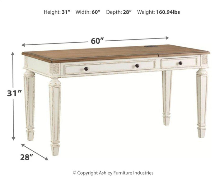 ASHLEY FURNITURE PKG008049 Home Office 2 Desks