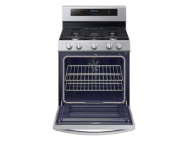 SAMSUNG NX58M6630SS 5.8 cu. ft. Freestanding Gas Range with True Convection in Stainless Steel