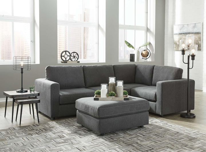 ASHLEY FURNITURE PKG007387 4-piece Sectional With Ottoman