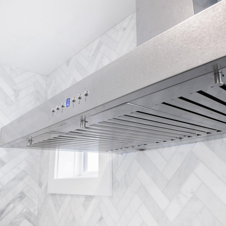 ZLINE KITCHEN AND BATH 8KL3S30 ZLINE Wall Mount Range Hood in ZLINE DuraSnow Stainless Steel Size: 30 Inch