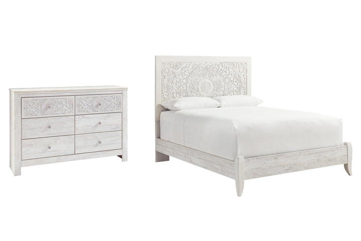 ASHLEY FURNITURE PKG007428 Queen Panel Bed With Dresser