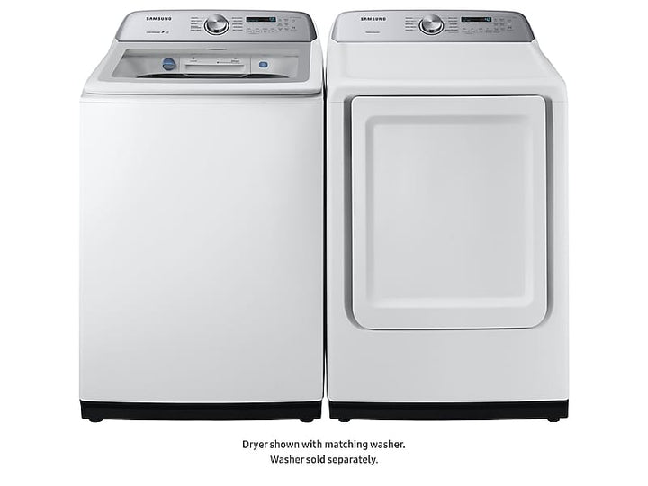 SAMSUNG DVE50R5200W 7.4 cu. ft. Electric Dryer with Sensor Dry in White