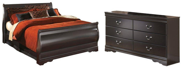 ASHLEY FURNITURE PKG002535 Queen Sleigh Bed With Dresser