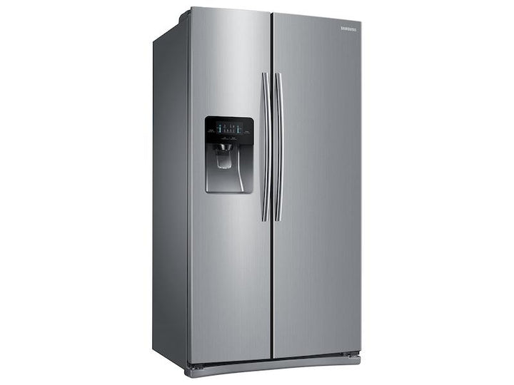 SAMSUNG RS25H5111SR 25 cu. ft. Side-by-Side Refrigerator with In-Door Ice Maker in Stainless Steel