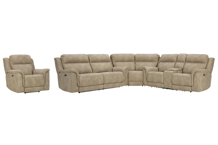 ASHLEY FURNITURE PKG008169 3-piece Sectional With Recliner