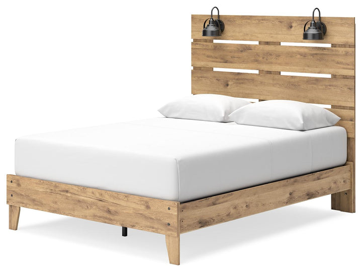 ASHLEY FURNITURE EB2712B8 Larstin Queen Panel Platform Bed