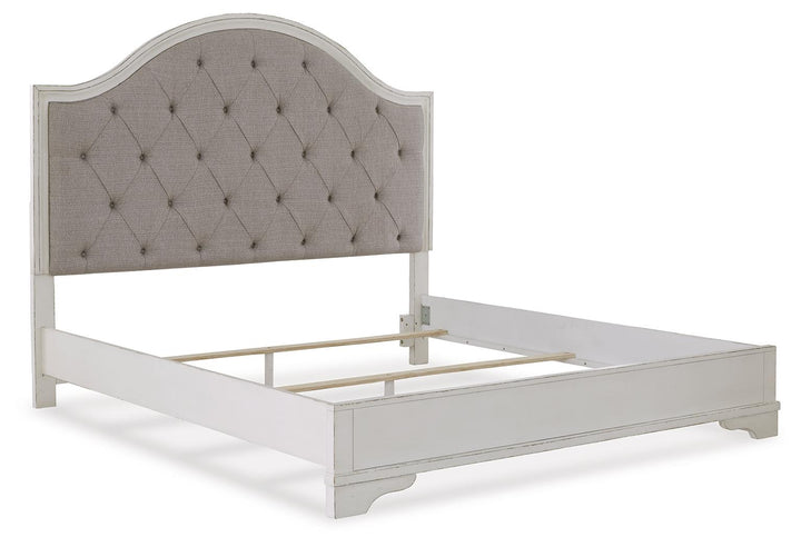 ASHLEY FURNITURE B773B4 Brollyn King Upholstered Panel Bed