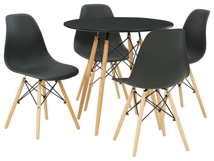 ASHLEY FURNITURE PKG010465 Dining Table and 4 Chairs