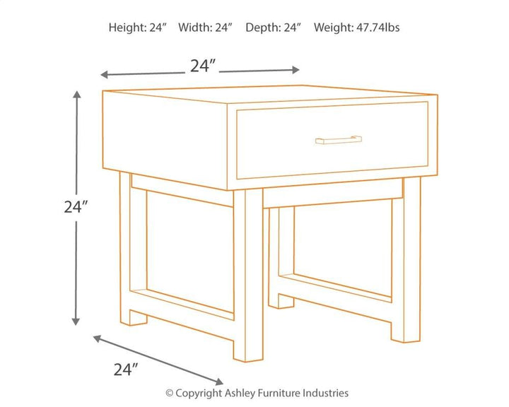 ASHLEY FURNITURE PKG007209 Coffee Table With 2 End Tables