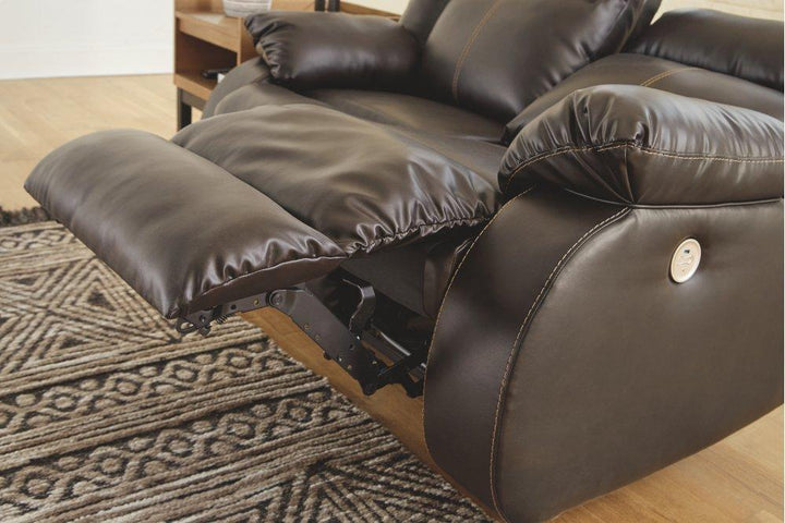 ASHLEY FURNITURE 5350587 Denoron Power Reclining Sofa