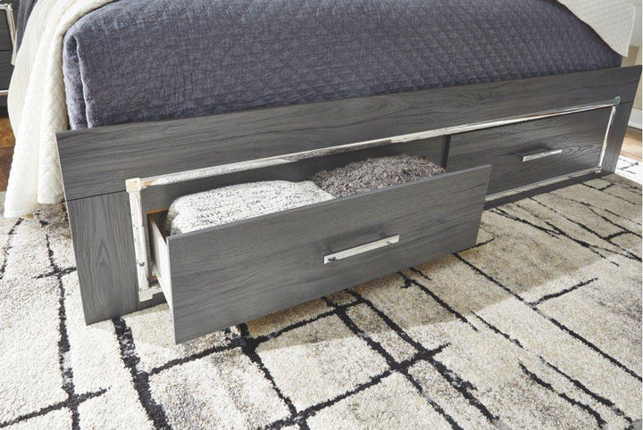 ASHLEY FURNITURE B214B3 Lodanna Queen Panel Bed With 2 Storage Drawers