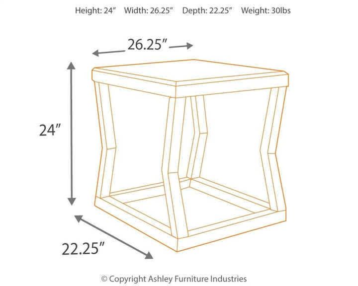 ASHLEY FURNITURE PKG007240 Coffee Table With 2 End Tables