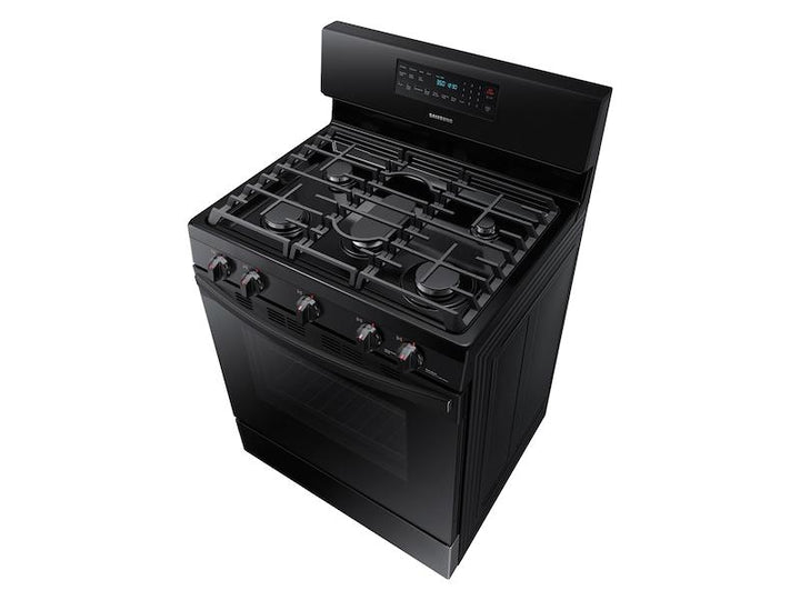 SAMSUNG NX58T5601SB 5.8 cu. ft. Freestanding Gas Range with Convection in Black