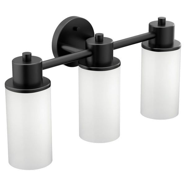 MOEN DN0763BL Iso Matte black Bath Light