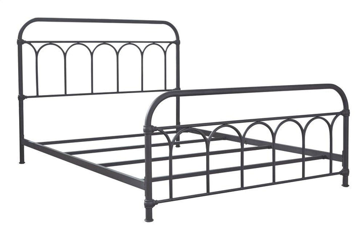 ASHLEY FURNITURE PKG008846 Queen Metal Bed With Mattress