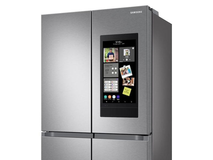 SAMSUNG RF23A9771SR 23 cu. ft. Smart Counter Depth 4-Door Flex TM refrigerator with Family Hub TM and Beverage Center in Stainless Steel