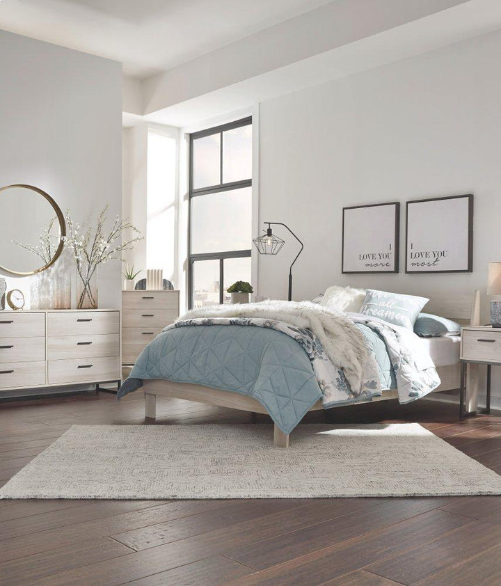 ASHLEY FURNITURE EB1864B2 Socalle Full Panel Platform Bed
