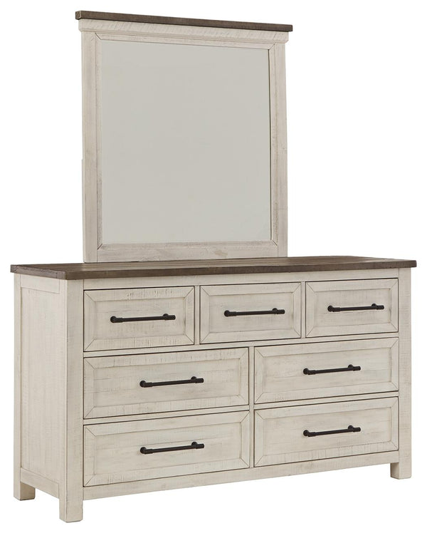 ASHLEY FURNITURE B784B1 Brewgan Dresser and Mirror