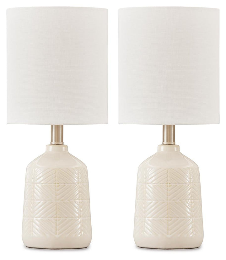 ASHLEY FURNITURE PKG010505 2-piece Table Lamp Set