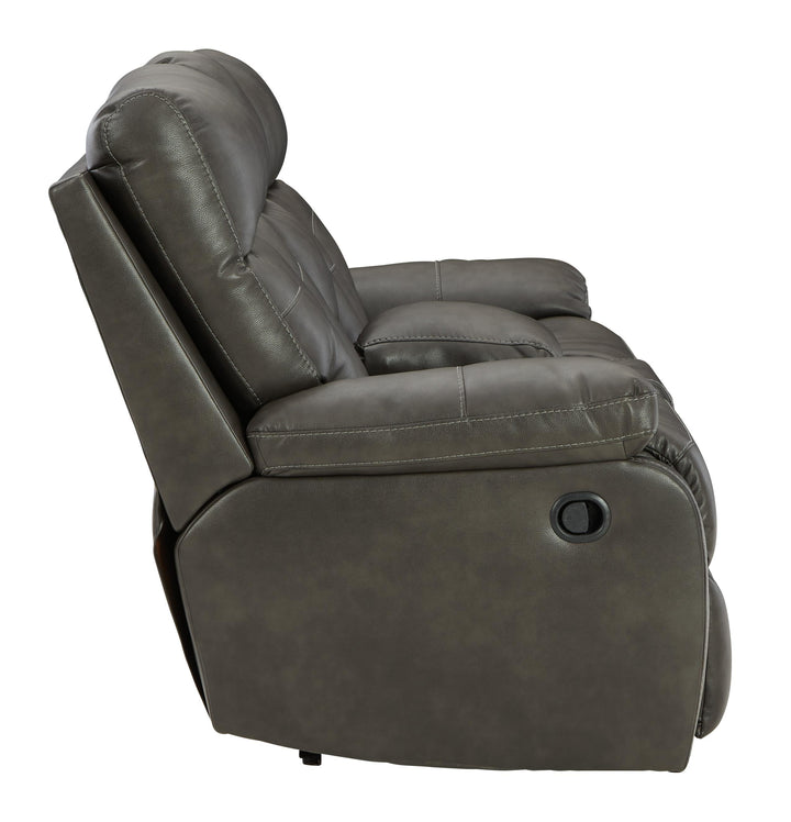 ASHLEY FURNITURE 1480194 Willamen Reclining Loveseat With Console