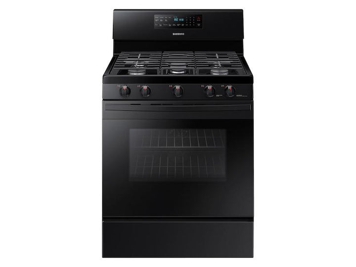 SAMSUNG NX58T5601SB 5.8 cu. ft. Freestanding Gas Range with Convection in Black