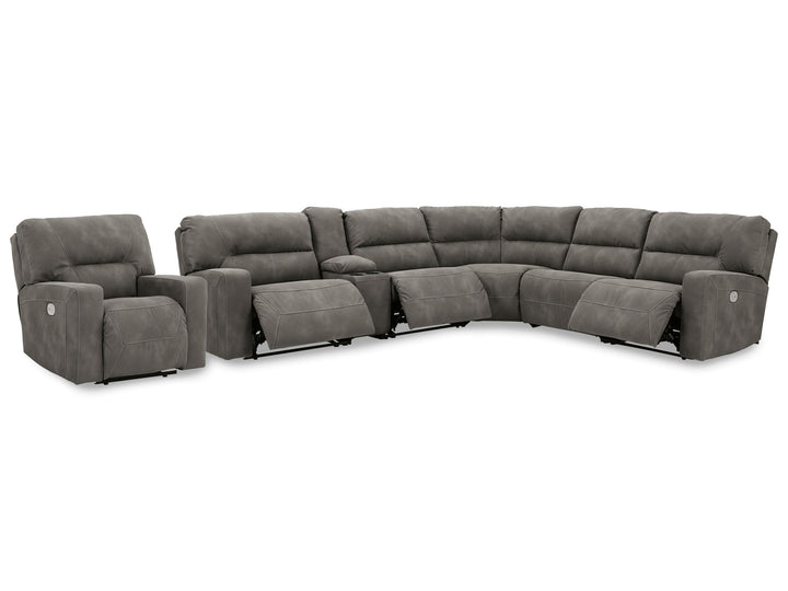 ASHLEY FURNITURE PKG013038 5-piece Sectional With Recliner