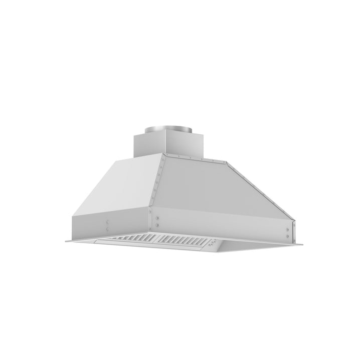 ZLINE KITCHEN AND BATH 72130434 ZLINE Ducted Wall Mount Range Hood Insert in Outdoor Approved Stainless Steel Size: 34 Inch