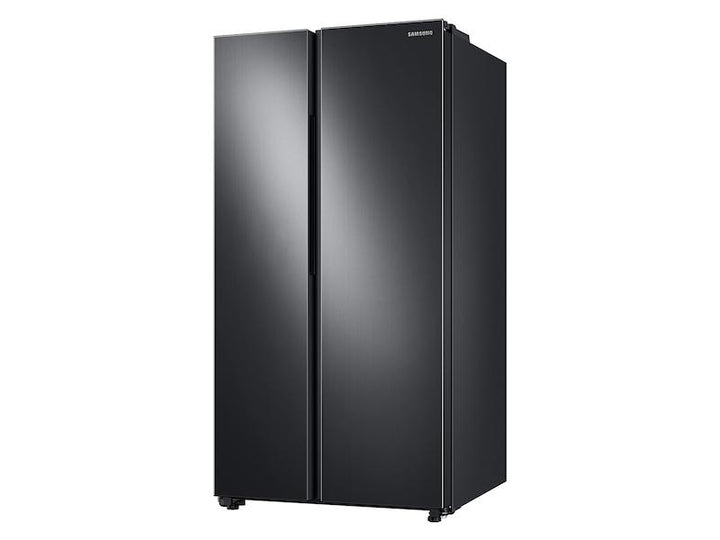 SAMSUNG RS28A500ASG 28 cu. ft. Smart Side-by-Side Refrigerator in Black Stainless Steel