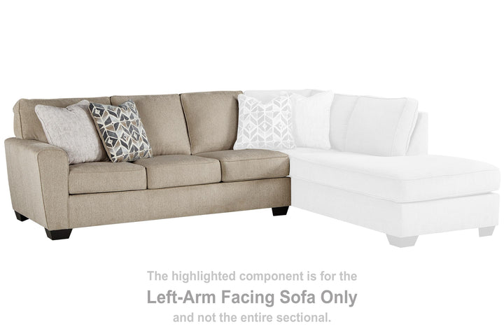 ASHLEY FURNITURE 8030566 Decelle Left-arm Facing Sofa