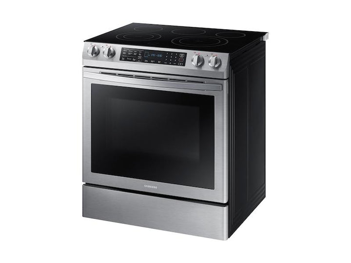 SAMSUNG NE58R9431SS 5.8 cu. ft. Slide-In Electric Range in Stainless Steel