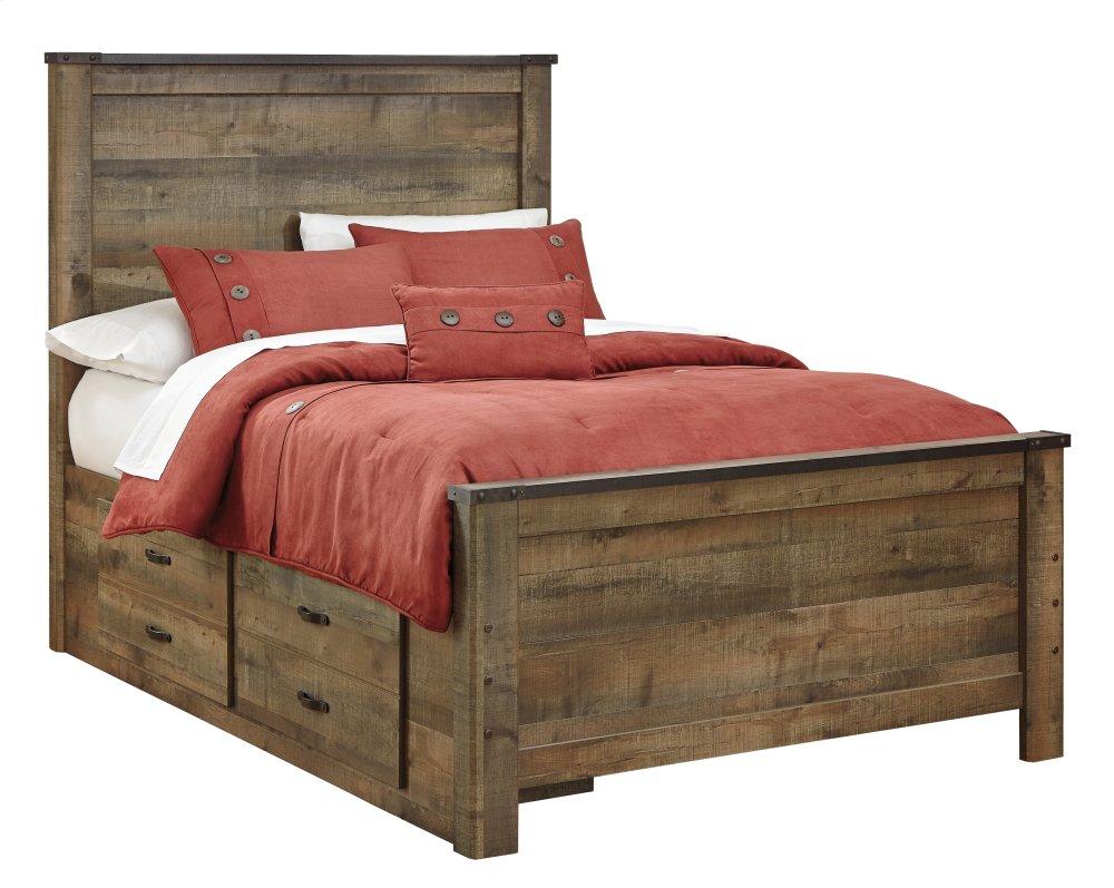 ASHLEY FURNITURE B446B10 Trinell Full Panel Bed With 2 Storage Drawers