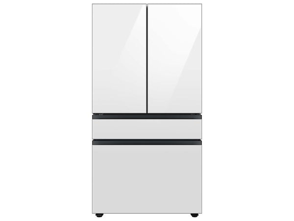 SAMSUNG RF23BB820012AA Bespoke 4-Door French Door Refrigerator 23 cu. ft. with AutoFill Water Pitcher in White Glass