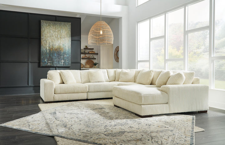 ASHLEY FURNITURE 21104S7 Lindyn 5-piece Sectional With Chaise