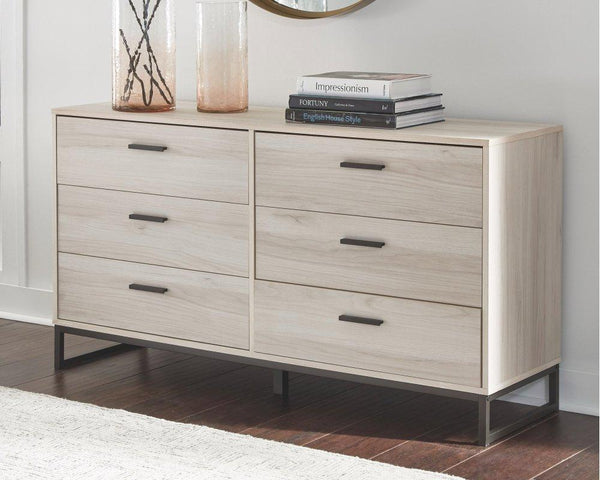 ASHLEY FURNITURE PKG008899 Queen Panel Headboard With Dresser