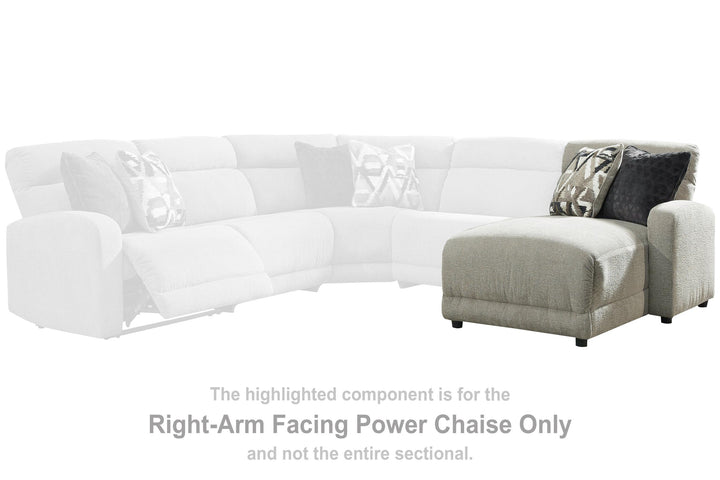 ASHLEY FURNITURE 5440597 Colleyville Right-arm Facing Power Reclining Back Chaise