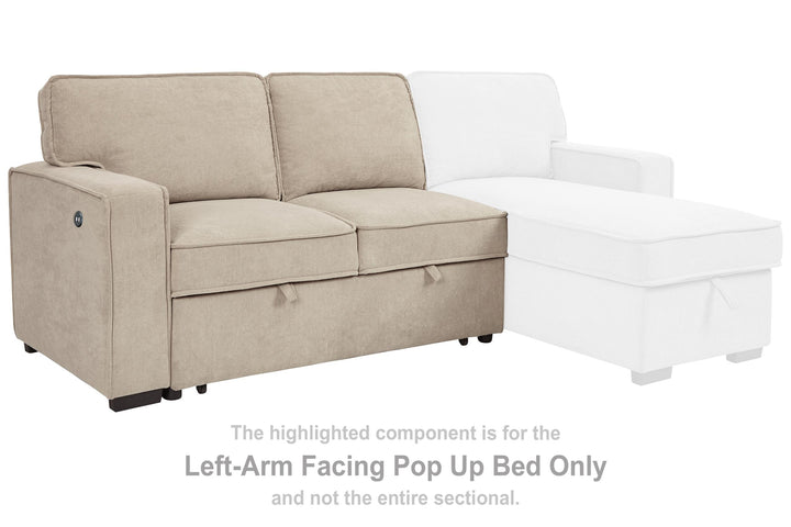 ASHLEY FURNITURE 7350645 Darton Left-arm Facing Pop Up Bed